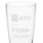 NYU Stern 20oz Pilsner Glasses - Set of 2 Shot #3