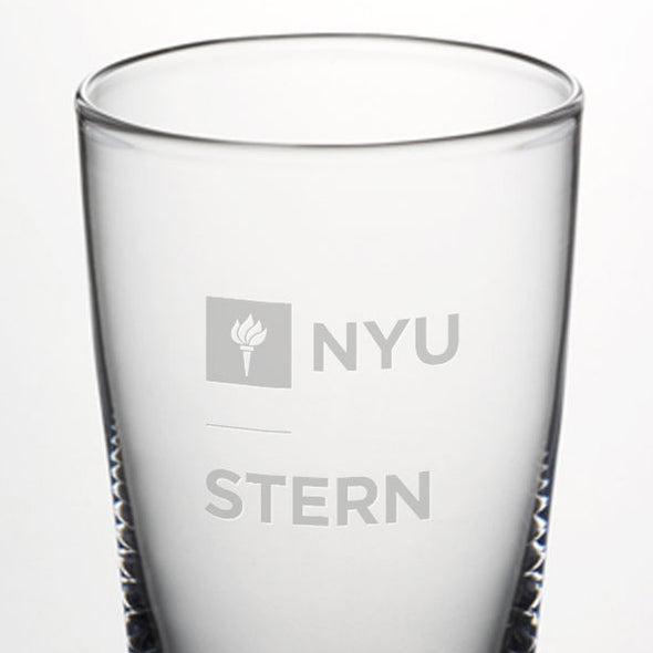 NYU Stern Ascutney Pint Glass by Simon Pearce Shot #2