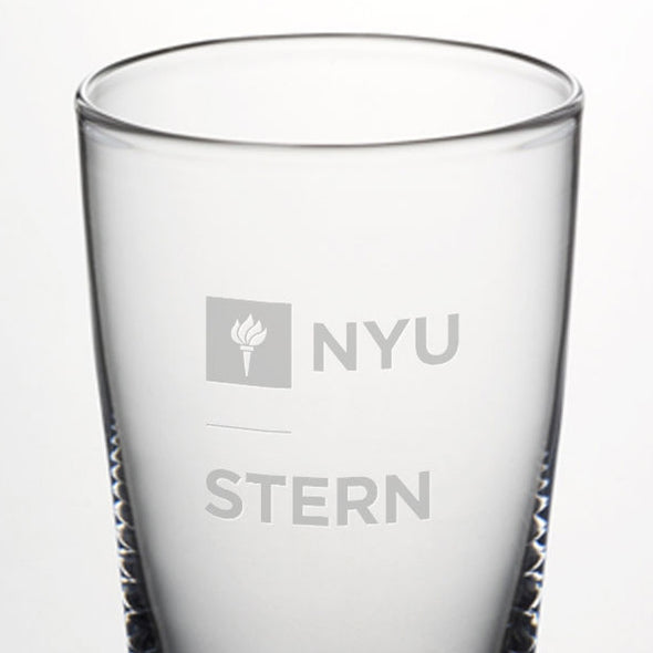 NYU Stern Ascutney Pint Glasses by Simon Pearce Shot #2