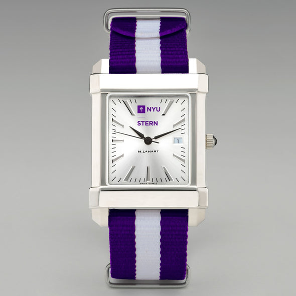 NYU Stern Collegiate Watch with RAF Nylon Strap for Men Shot #2