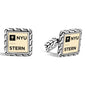 NYU Stern Cufflinks by John Hardy with 18K Gold Shot #2