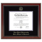NYU Stern Diploma Frame, the Fidelitas Shot #1