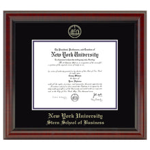 NYU Stern Diploma Frame, the Fidelitas Shot #1