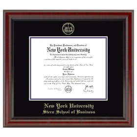 NYU Stern Diploma Frame, the Fidelitas Shot #1