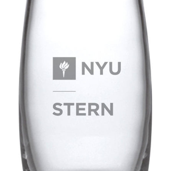 NYU Stern Glass Addison Vase by Simon Pearce Shot #2