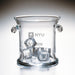 NYU Stern Glass Ice Bucket by Simon Pearce