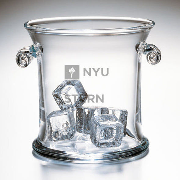 NYU Stern Glass Ice Bucket by Simon Pearce Shot #2