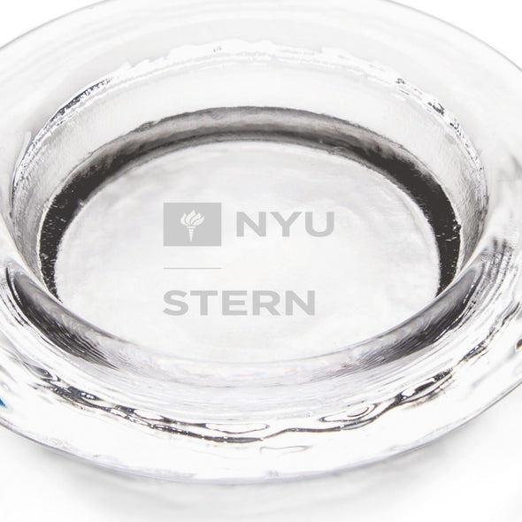 NYU Stern Glass Wine Coaster by Simon Pearce Shot #2