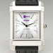 NYU Stern Men's Collegiate Watch with Leather Strap