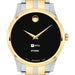 NYU Stern Men's Movado Collection Two-Tone Watch with Black Dial