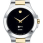 NYU Stern Men's Movado Collection Two-Tone Watch with Black Dial Shot #1