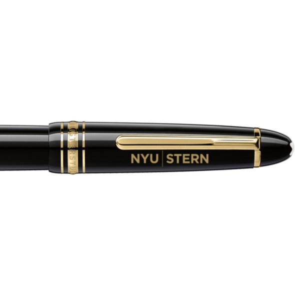 NYU Stern Montblanc Meisterstück LeGrand Rollerball Pen in Gold Shot #2