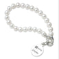 NYU Stern Pearl Bracelet with Sterling Silver Charm Shot #1