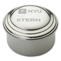 NYU Stern Pewter Keepsake Box Shot #1