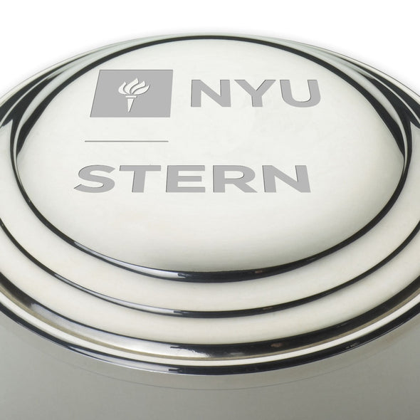 NYU Stern Pewter Keepsake Box Shot #2
