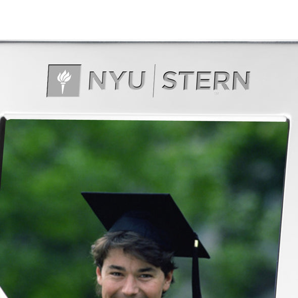 NYU Stern Polished Pewter 5x7 Picture Frame Shot #2