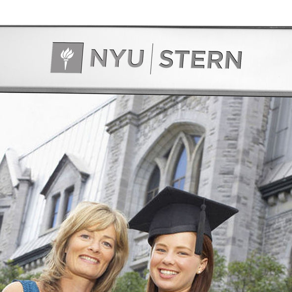 NYU Stern Polished Pewter 8x10 Picture Frame Shot #2