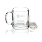 NYU Stern School of Business 13 oz Glass Coffee Mug Shot #1