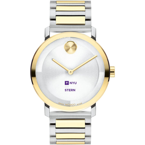 NYU Stern School of Business Men's Movado BOLD 2-Tone with Bracelet Shot #2