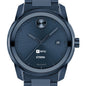 NYU Stern School of Business Men's Movado BOLD Blue Ion with Date Window Shot #1