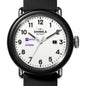 NYU Stern School of Business Shinola Watch, The Detrola 43mm White Dial at M.LaHart & Co. Shot #1