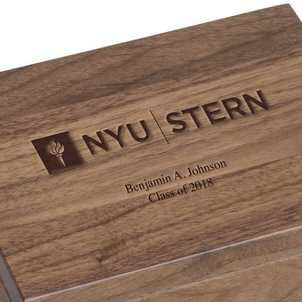 NYU Stern Solid Walnut Desk Box Shot #3