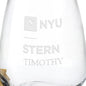 NYU Stern Stemless Wine Glasses - Set of 2 Shot #3