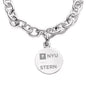 NYU Stern Sterling Silver Charm Bracelet Shot #2