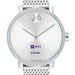 NYU Stern Women's Movado Bold with Crystal Bezel & Mesh Bracelet