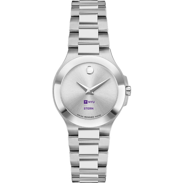 NYU Stern Women&#39;s Movado Collection Stainless Steel Watch with Silver Dial Shot #2