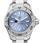 NYU Stern Women's TAG Heuer Steel Aquaracer with Blue Sunray Dial Shot #1