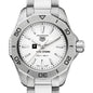 NYU Stern Women's TAG Heuer Steel Aquaracer with Silver Dial Shot #1