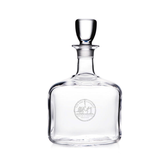 NYU Whiskey Decanter and Glasses by Simon Pearce Shot #2