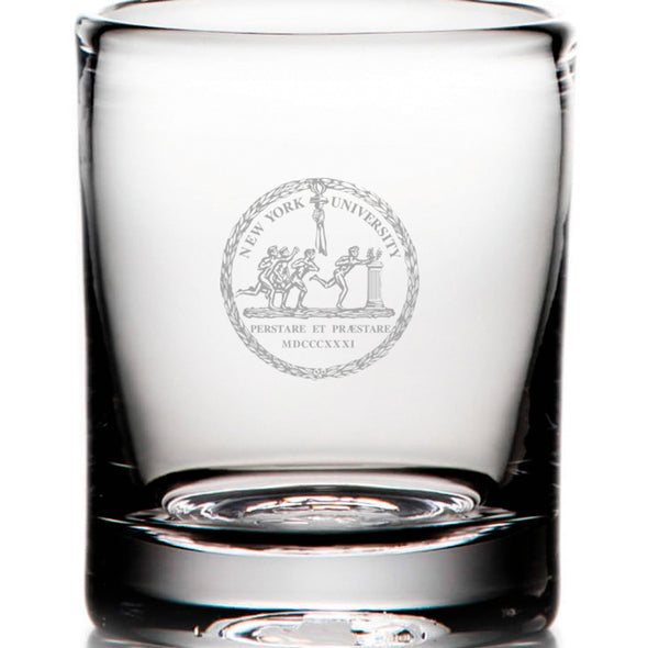 NYU Whiskey Glasses by Simon Pearce Shot #2