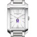 NYU Women's Baume et Mercier 35X22mm Hampton Watch with Silver Dial & Bracelet