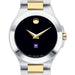 NYU Women's Movado Collection Two-Tone Watch with Black Dial