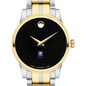 NYU Women's Movado Collection Two-Tone Watch with Black Dial Shot #1