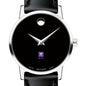 NYU Women's Movado Museum with Leather Strap Shot #1