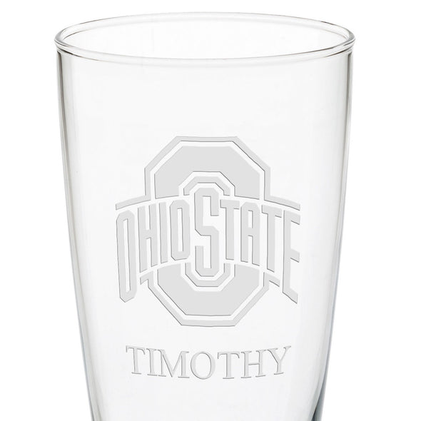 Ohio State 20oz Pilsner Glasses - Set of 2 Shot #3