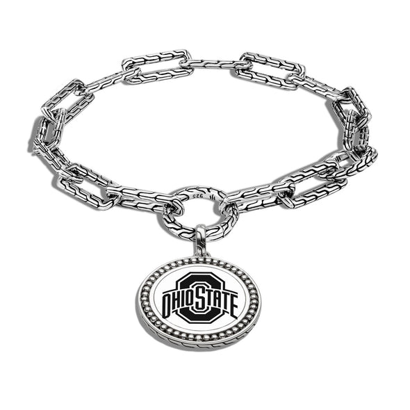 Ohio State Amulet Bracelet by John Hardy with Long Links and Two Connectors Shot #2