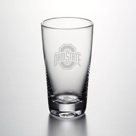 Ohio State Ascutney Pint Glass by Simon Pearce Shot #1
