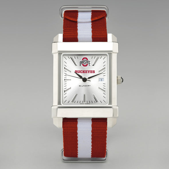 Ohio State Collegiate Watch with RAF Nylon Strap for Men Shot #2