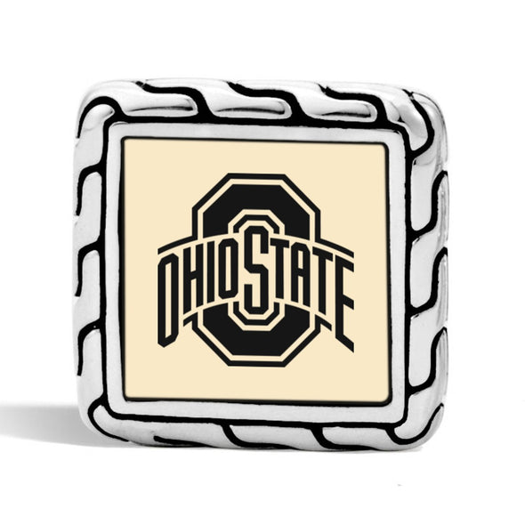 Ohio State Cufflinks by John Hardy with 18K Gold Shot #3