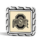 Ohio State Cufflinks by John Hardy with 18K Gold Shot #3