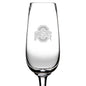 Ohio State Flute Glasses by Simon Pearce Shot #2