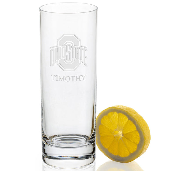 Ohio State Iced Beverage Glasses - Set of 2 Shot #2
