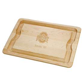 Ohio State Maple Cutting Board Shot #1