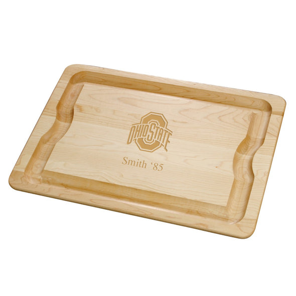 Ohio State Maple Cutting Board Shot #1