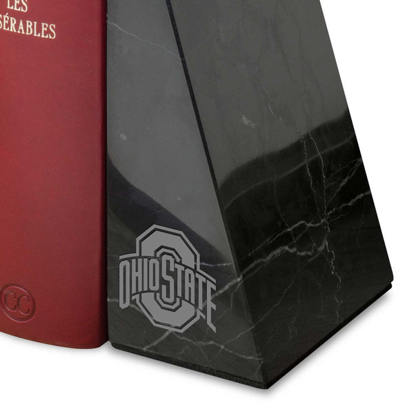 Ohio State Marble Bookends by M.LaHart Shot #2