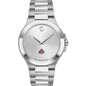 Ohio State Men's Movado Collection Stainless Steel Watch with Silver Dial Shot #2